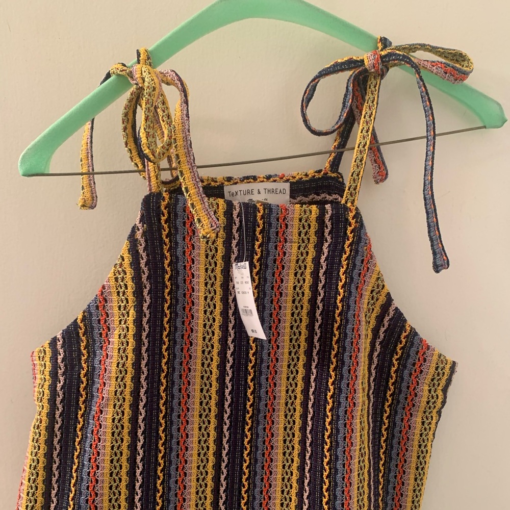 Madewell knit halter tank
